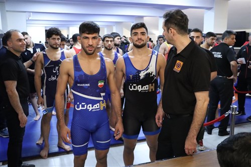 مرحله نهایی رقابت‌های لیگ برتر کشتی آزاد باشگاه‌های کشور- جام یادگار امام (ره) - (گزارش تصویری)